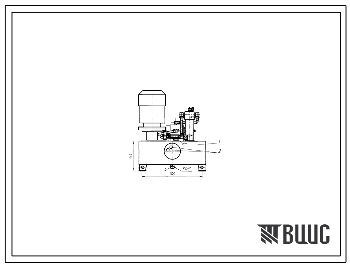 Шифр С160.В.20.44.15ВАЛ.ПС Насосная установка С160.В.20.44.15ВАЛ