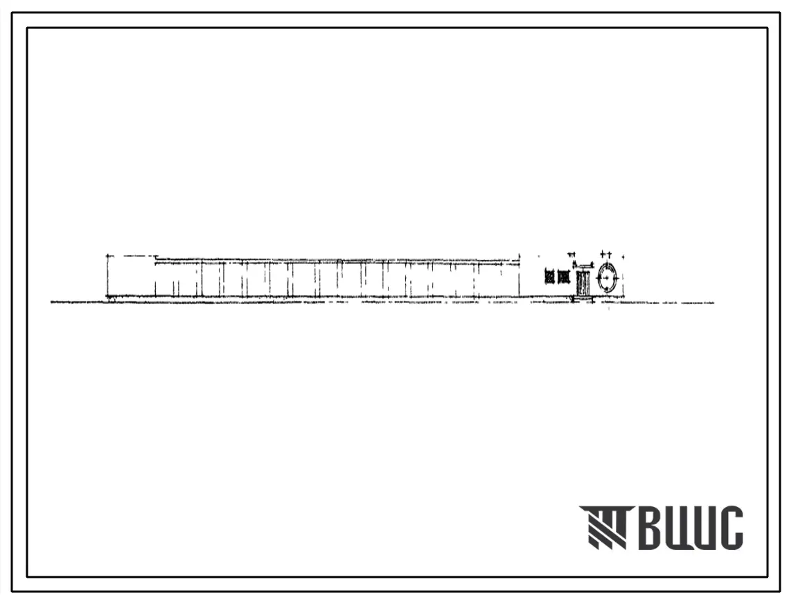 Типовой проект 294-6-12с Учебный тир на 4 стрелковых места (надземный). Для строительства в 1В климатическом подрайоне, 2 и 3 климатических районах сейсмичностью 7, 8 и 9 баллов