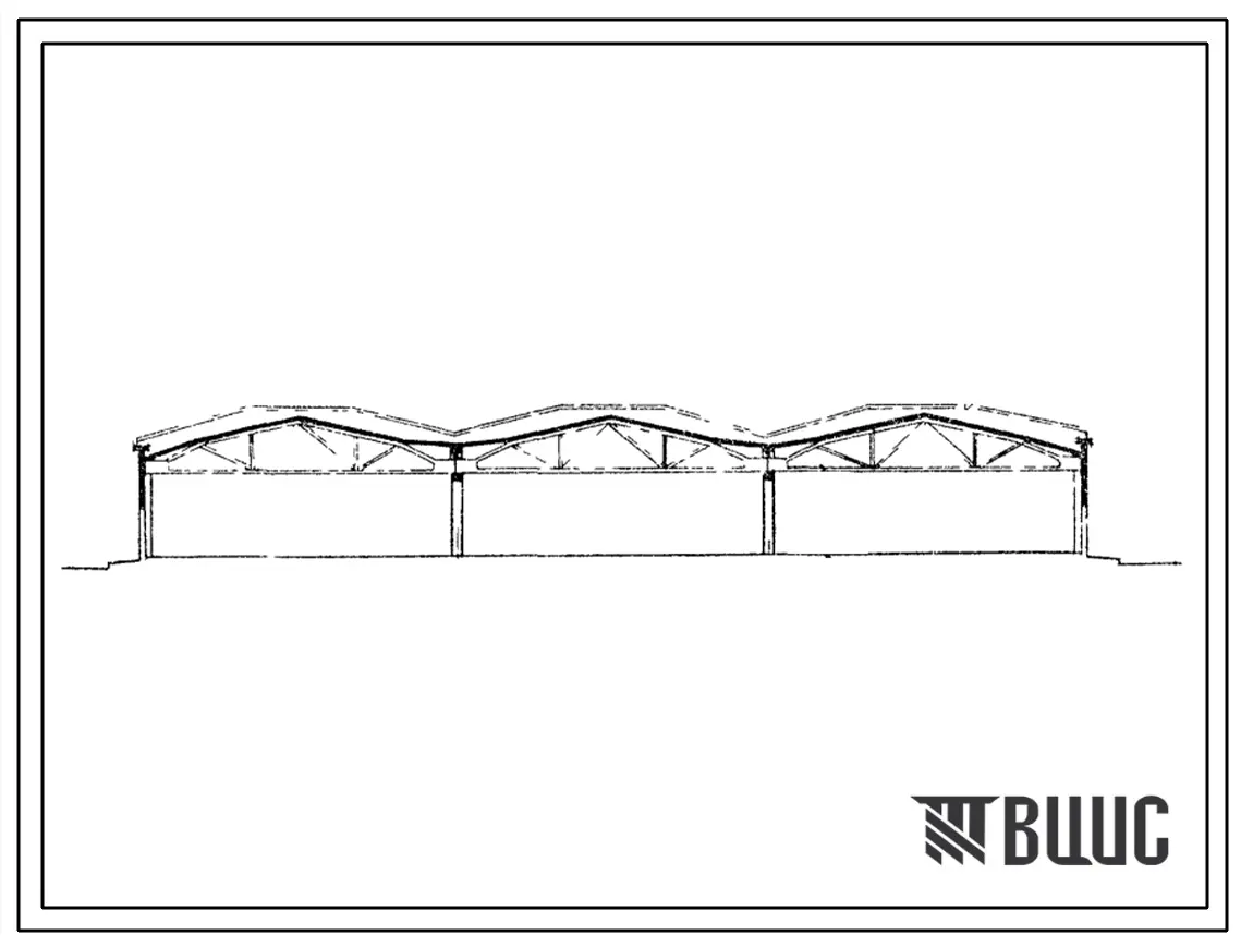 Типовой проект 503-32 Гараж для оперативно-служебных автомашин органов МООП на 100 автомобилей и 150 мотоциклов.