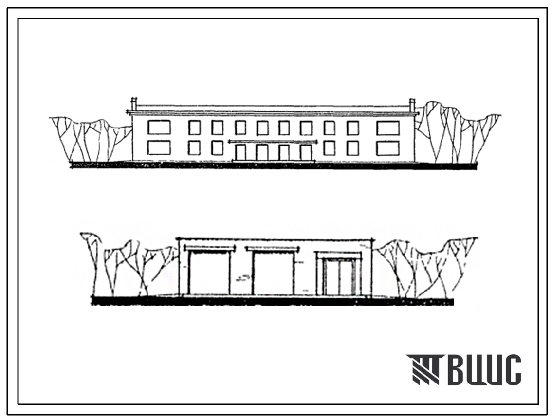 Типовой проект 416-7-11 Ремонтно-производственная база электросетей.