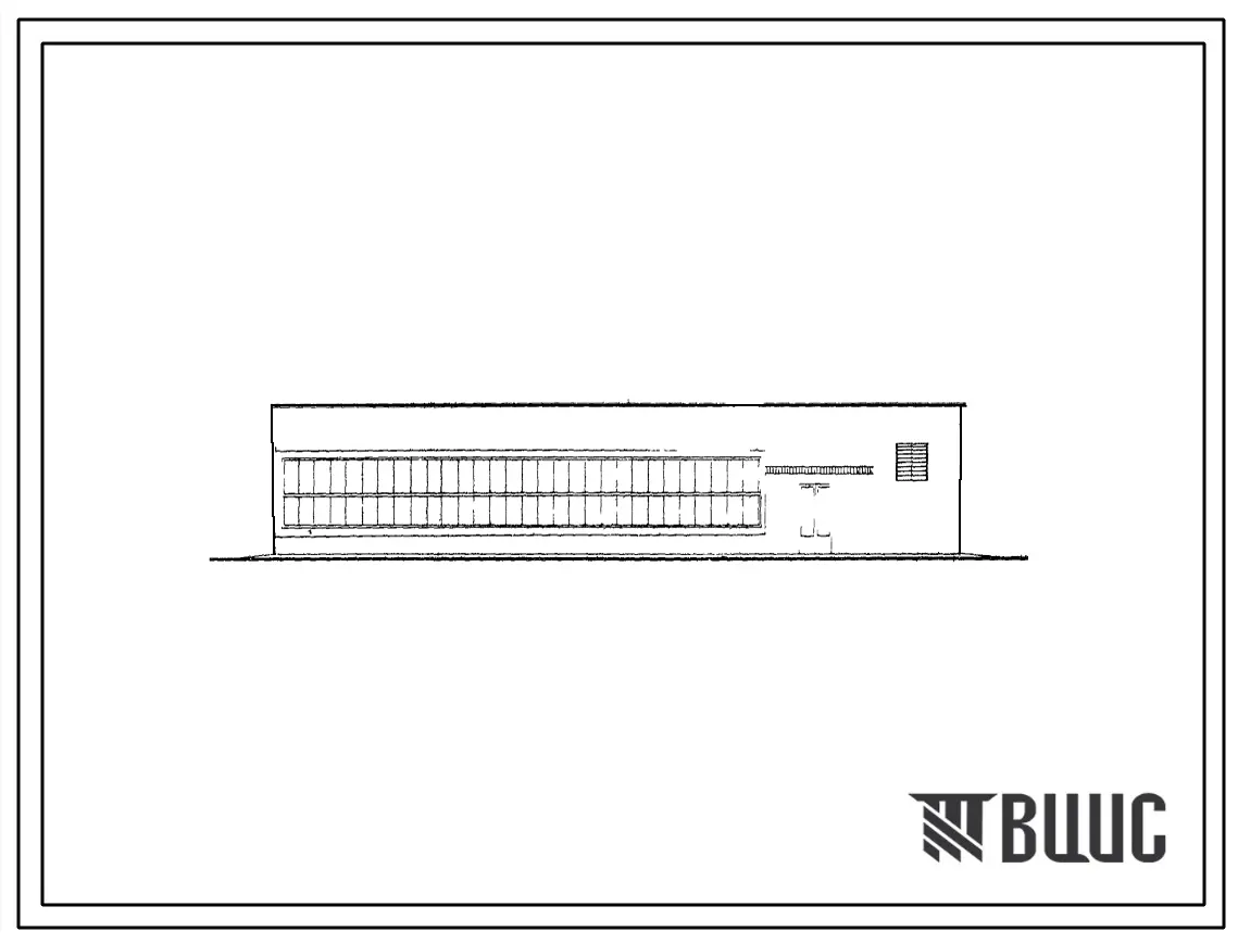 Типовой проект 408-20-8/69 Районная типография мощностью 0,5-1,5 млн. единиц печати в год. Тип РТ 0,5-1,5-69/к.