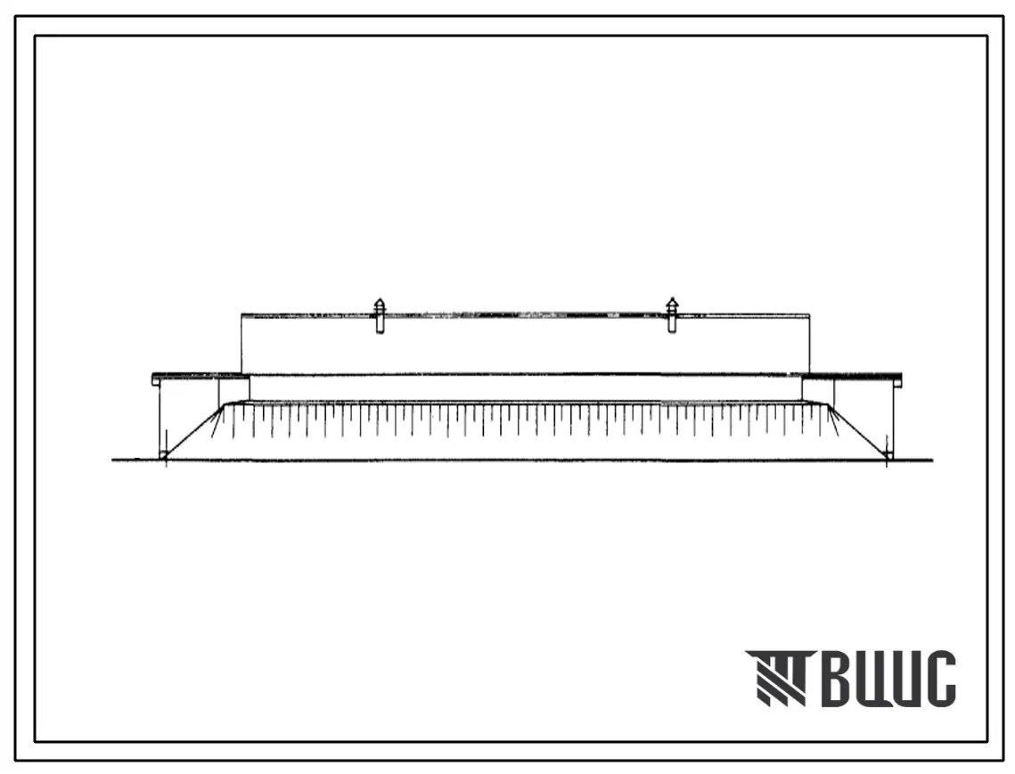 Типовой проект 808-5-7 Зимовник на 800 пчелосемей. Для строительства в районах с расчетной наружной температурой -30 и -40 0С.