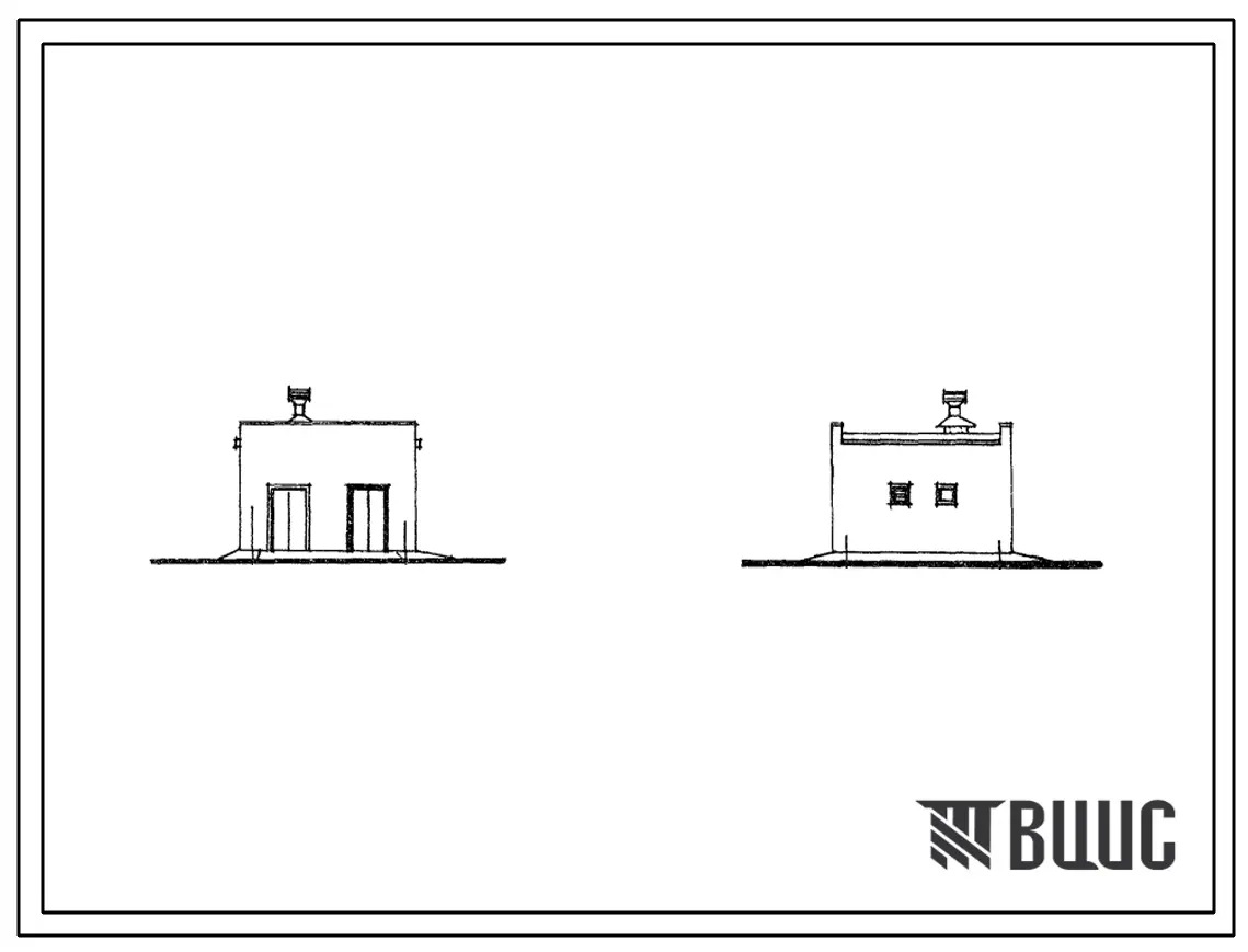 Типовой проект 705-3-3/72 Поверхностный расходный склад аммиачно-селитренных взрывчатых материалов емкостью 3 т, с хранилищем ВМ-2