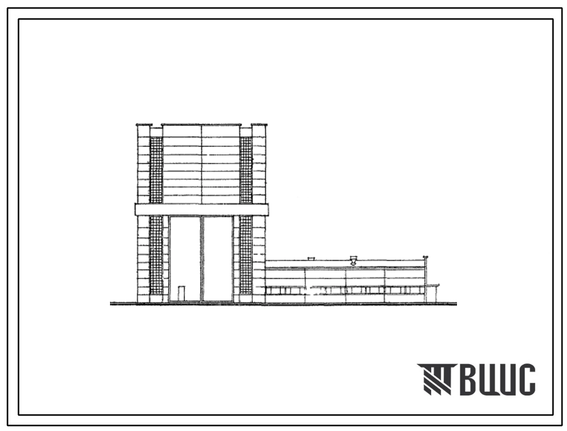 Типовой проект 407-9-10 Мастерская для ревизии трансформаторов напряжением 330-500кв.