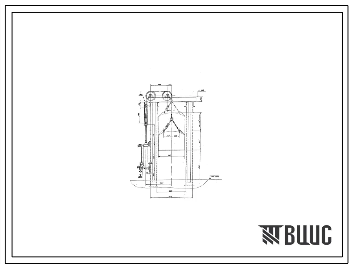 Проект 10342.10 Печь термическая каменная размерами пода 1,276х1,4 м на газе