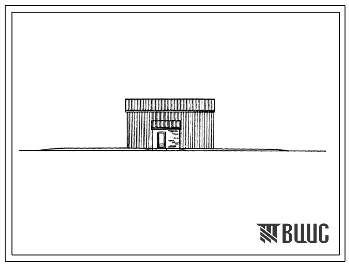 Типовой проект 817-170 Автомобильные весы грузоподъемностью 30 тс на 1 проезд.