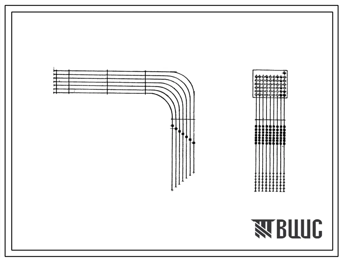 Серия 4.407-80 Проводки в стальных трубах для помещений с нормальной и взрывоопасной средой. Материалы для проектирования.