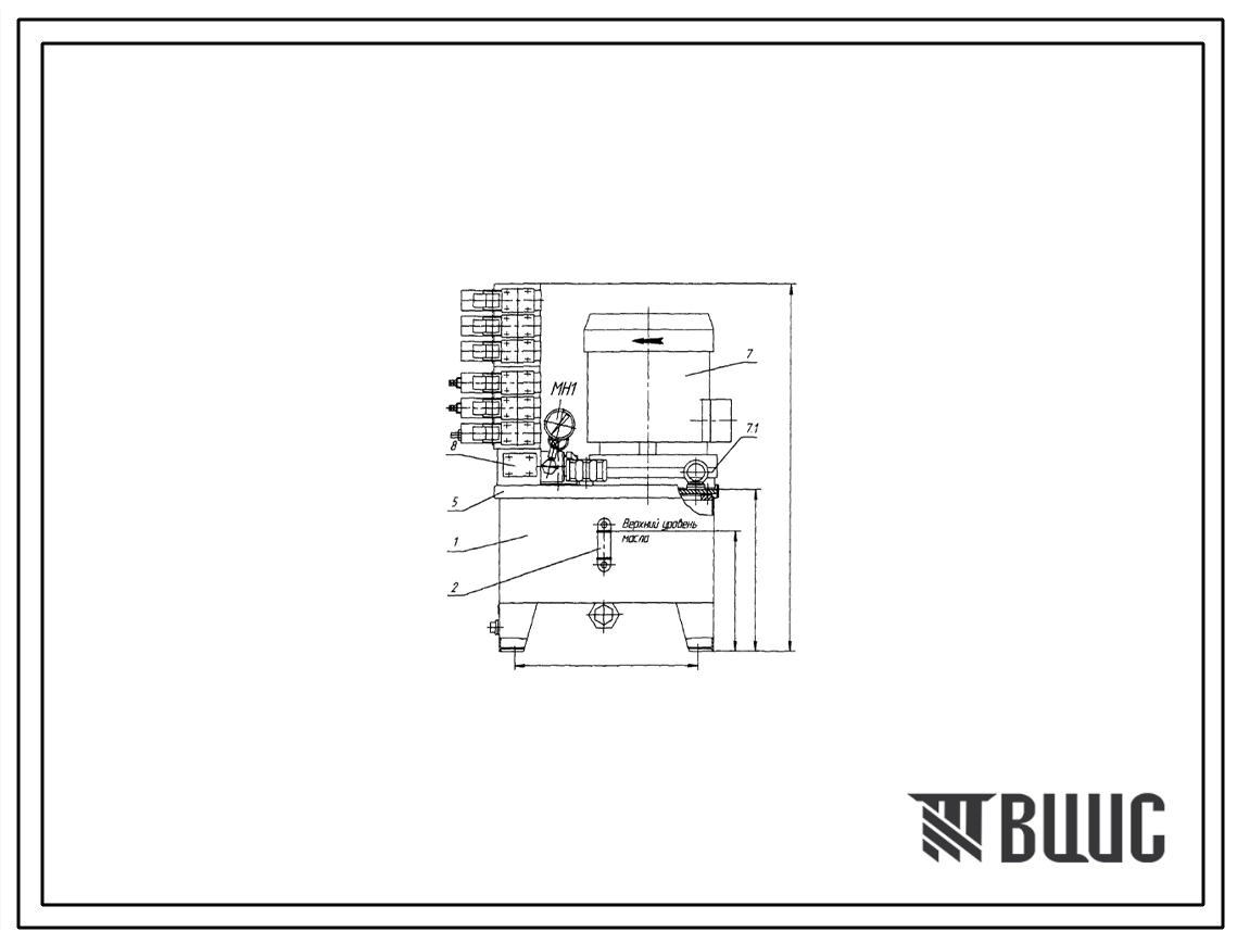 Шифр СВ-М1С-10-Н-2,2-6-6РВ220-2КР-000А Гидростанция СВ-М1С-10-Н-2,2-6-6РВ220-2КР-000А