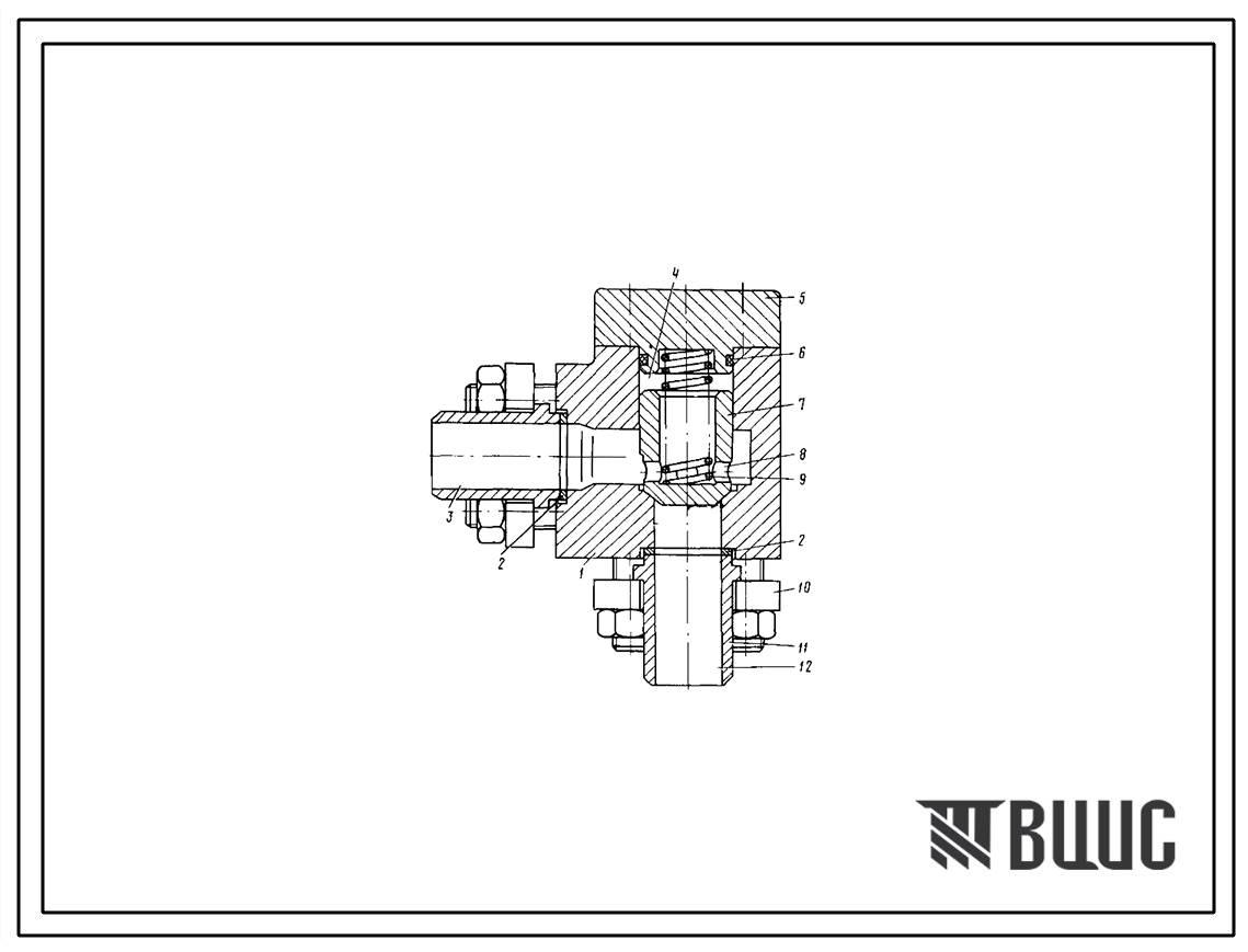 Шифр Г51-3 ПС Гидроклапан обратный Г51-3
