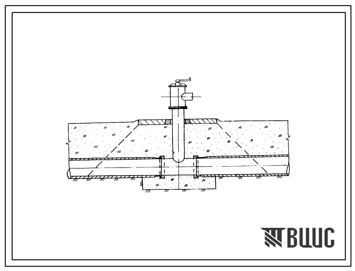 Типовой проект 820-2-025с.86 Гидранты для подключения передвижных гибких и жестких трубопроводов