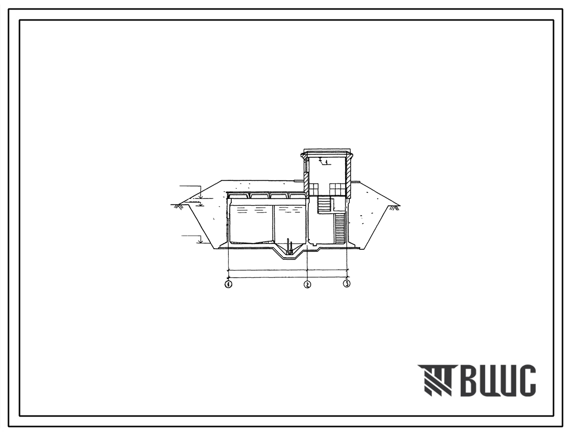 Типовой проект  901-3-146 Сооружения для повторного использования воды после промывки фильтров для станции очистки воды поверхностных источников с содержанием взвешенных веществ до 2500 мг/л производительностью 5,0–8,0 тыс. м3/сут