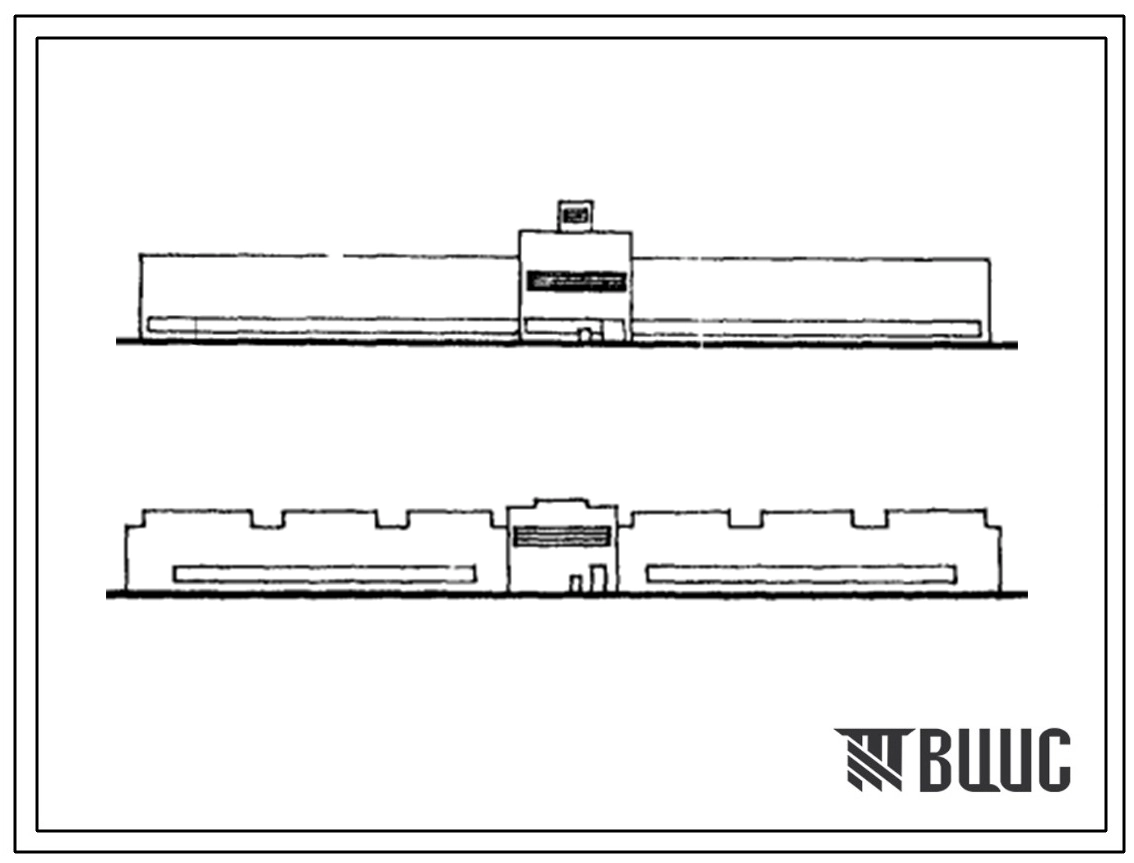 Типовой проект 400-0-29.86 Универсальное одноэтажное промышленное здание для электротехнических производств площадью 40 тыс. м2, оборудованное мостовыми электрическими кранами