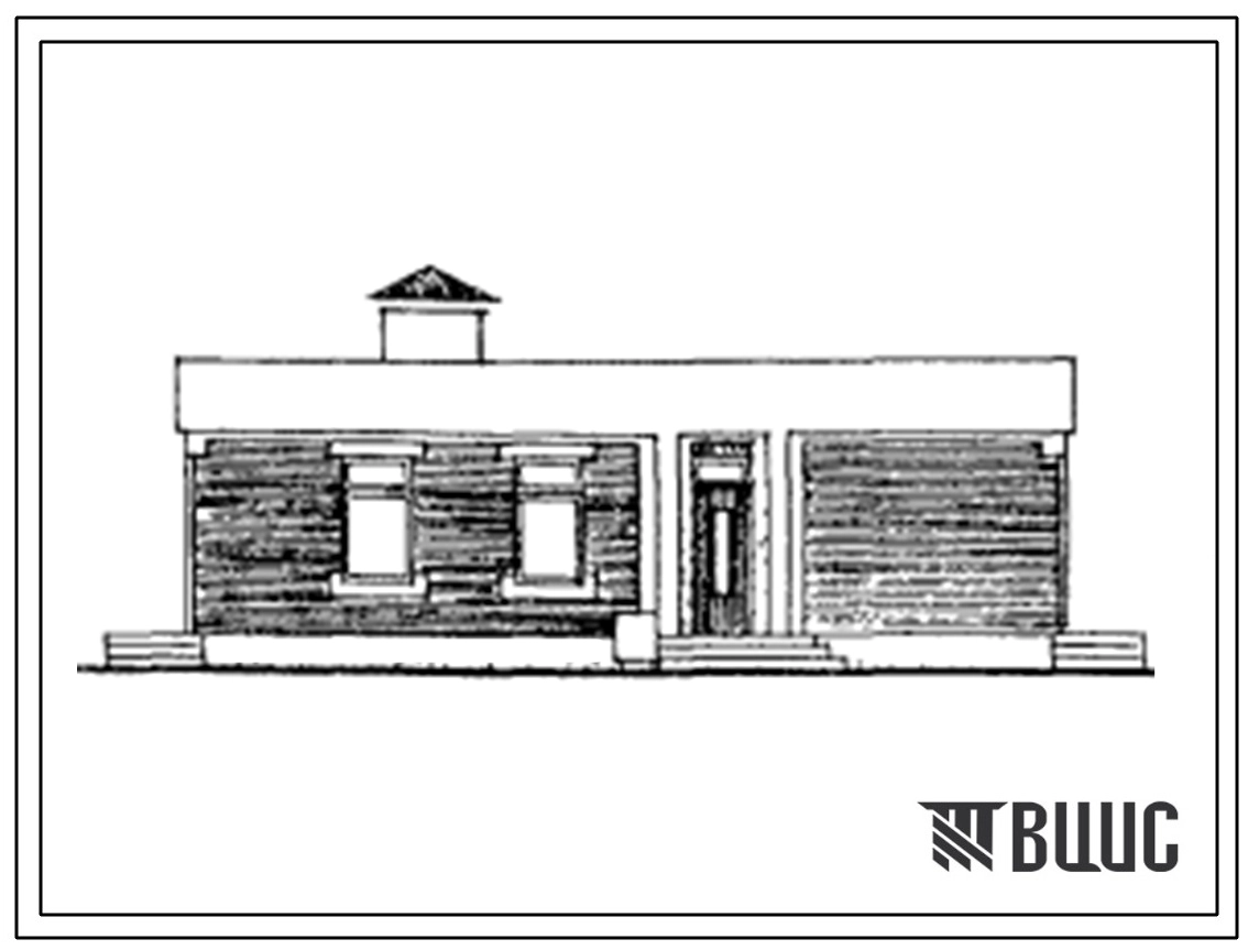 Типовой проект 310-2-8с.84 Хозяйственный павильон. Для строительства в районах сейсмичностью 7, 8, 9 баллов