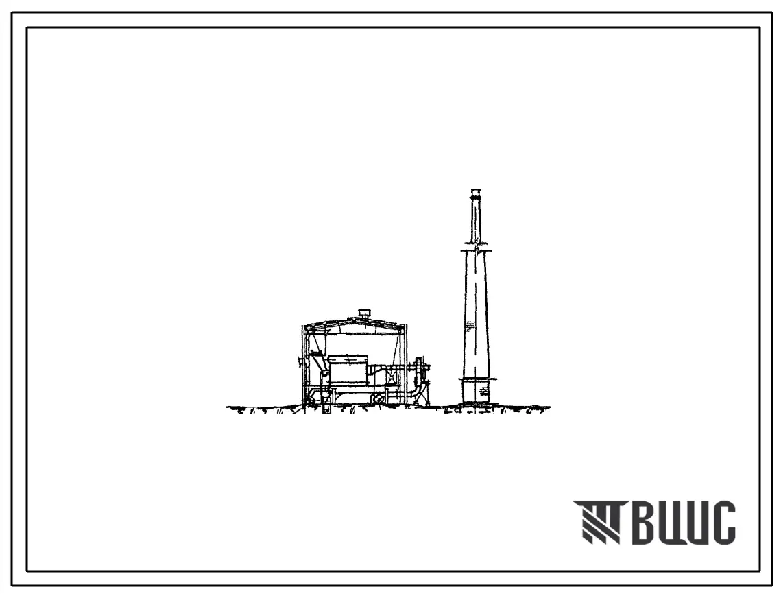 Типовой проект 903-1-47 Закрытая котельная на 3 котла ДКВР-2,5-13. Топливо  антрацит, каменные и бурые угли. Теплоноситель  вода и пар.