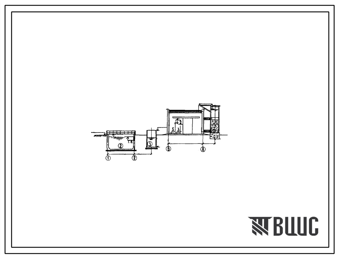 Типовой проект 902-2-412.86 Установка доочистки сточных вод на фильтрах производительностью 100 и 200 куб.м/сутки