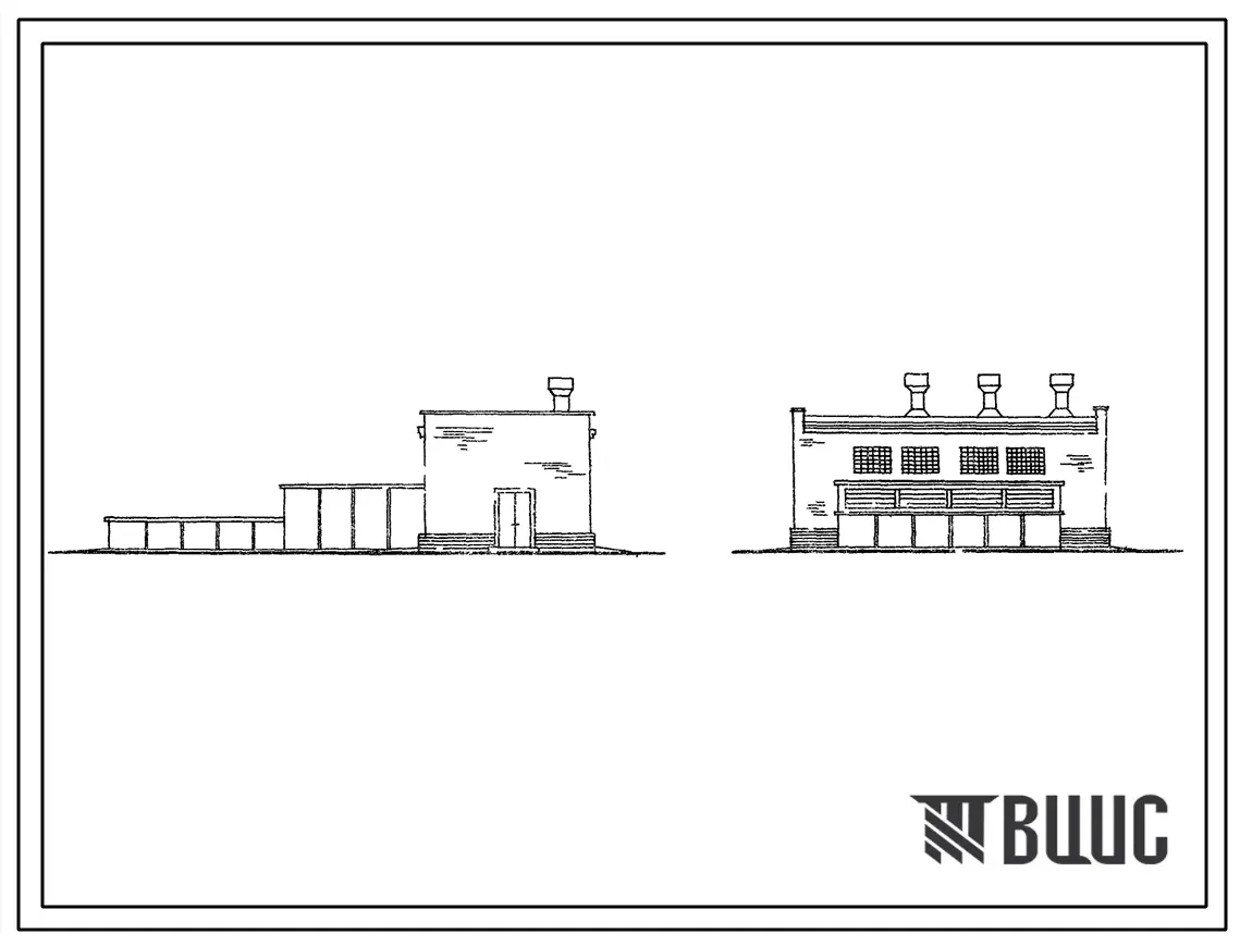Типовой проект 902-1-68.83 Насосная станция со шнековыми подъемниками производительностью от 50 - 100 тыс. куб. м/сутки