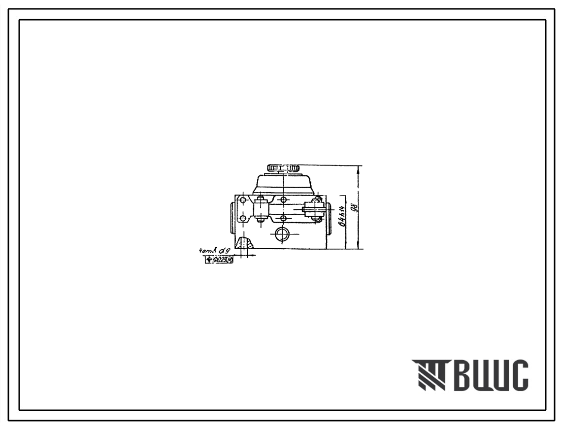 Шифр ТУ2-053-1832-87 Регуляторы расхода с распределителем и обратным клапаном типа МПГ55-62 
