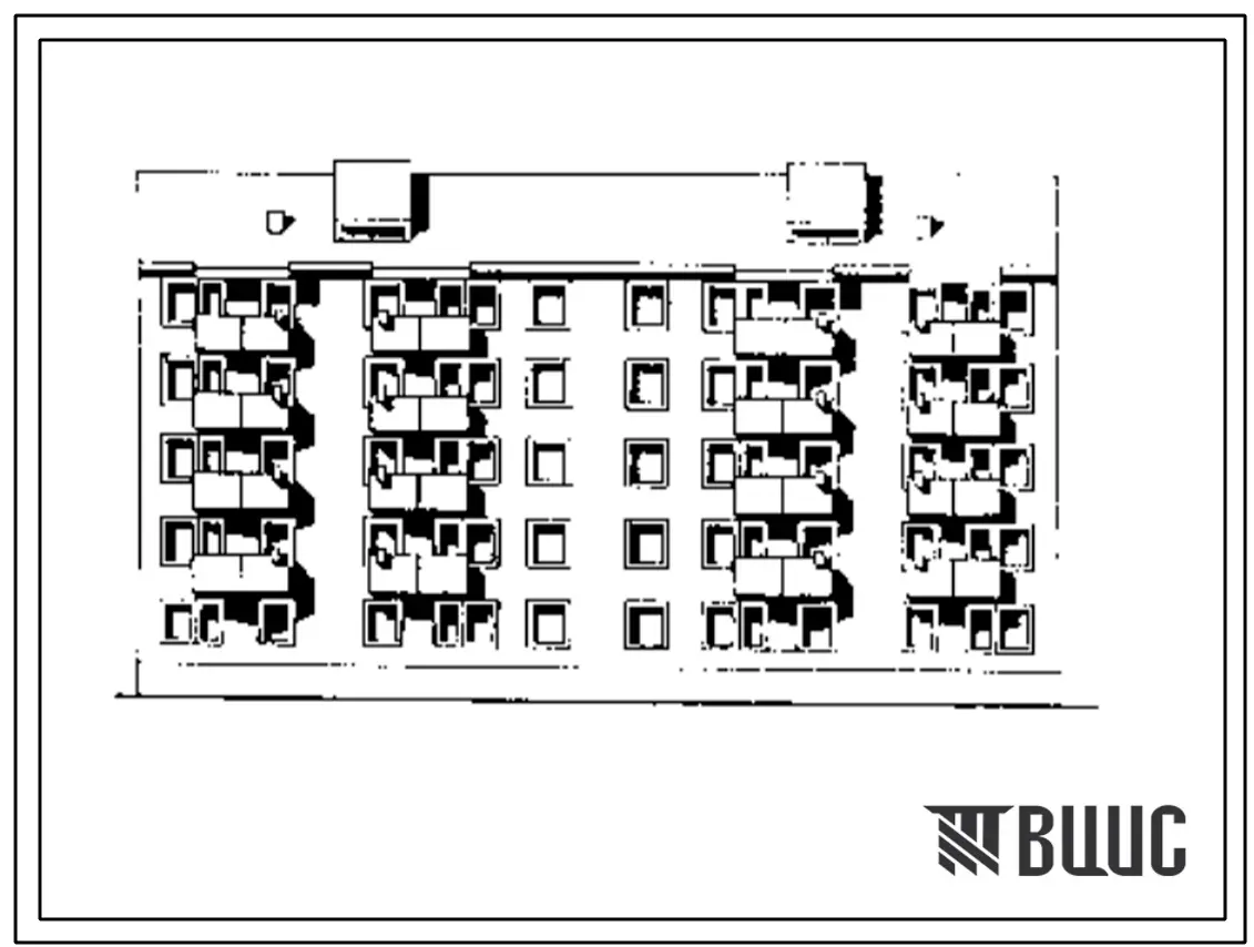 Типовой проект 114-010c.85 Серия 114 (СТЕНЫ ИЗ КИРПИЧА, Ориентация широтная, Сейсмичность 8 баллов, Пятиэтажные)