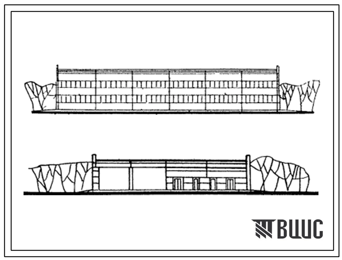 Типовой проект 416-7-21  Ремонтно-производственная база электросетей. Тип V (с объемом от 1000 до 4000 условных единиц).