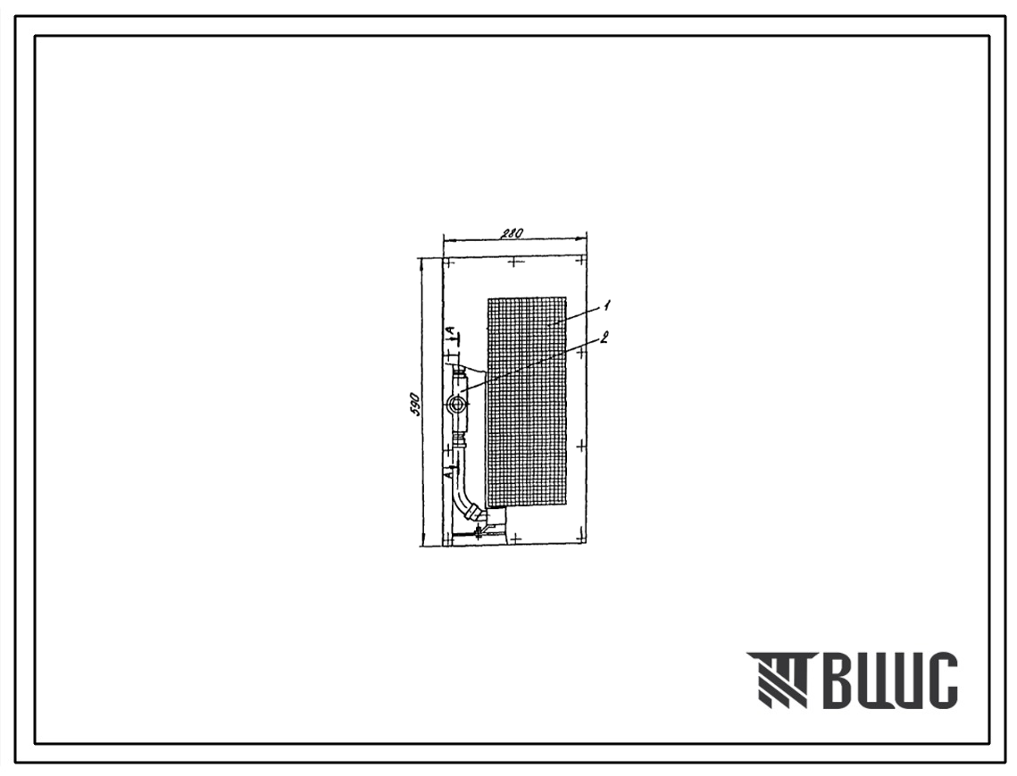 Шифр Г44-2.ПС Теплообменники воздушные типа Г44-2 