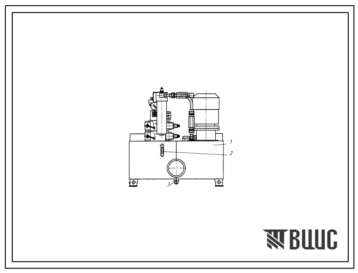 Шифр С400.Б-196-922 Насосная установка С400.Б-196-922