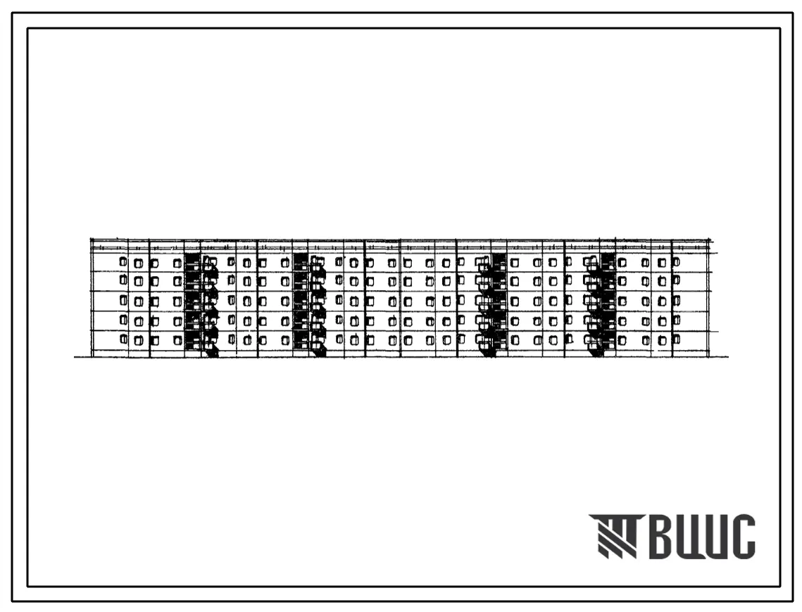Типовой проект 111-135-3С Пятиэтажный шестисекционный дом на 90 квартир (двухкомнатных 2А-10, двухкомнатных 2Б-30, трехкомнатных 3А-20, трехкомнатных 3Б-30). Для строительства в 1В и 1Д климатических подрайонах сейсмичностью 7 и 8 баллов.
