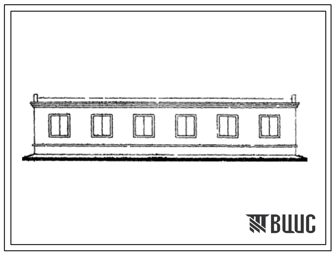 Типовой проект 416-7-12/70 Ремонтно-производственная база электросетей с объемом до 2 тыс. условных единиц. Стены из кирпича.