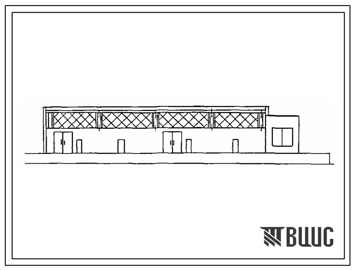 Типовой проект 704-5-23.87 Склад для хранения баллонов сжиженного газа на 740 баллонов