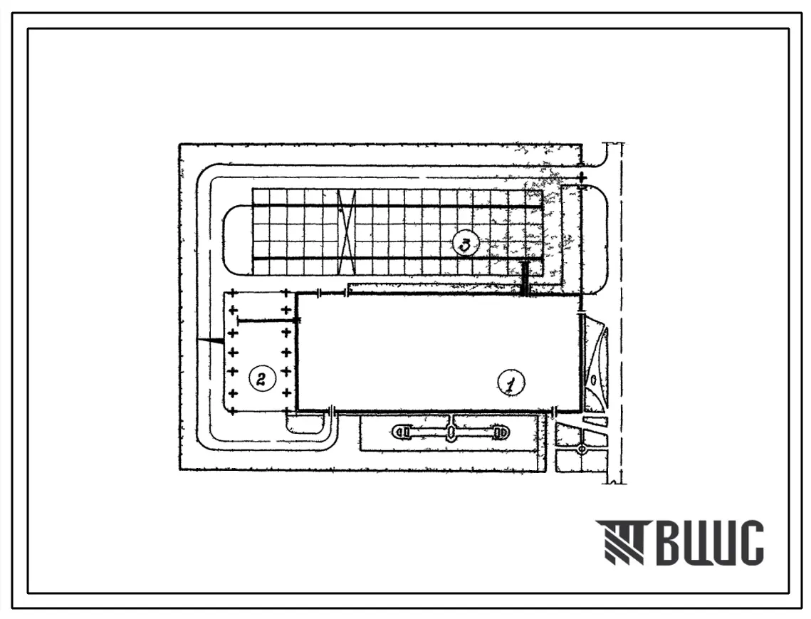 Типовой проект 816-101 Специализированный цех по ремонту узлов и агрегатов хлопкоуборочных машин с производственной программой 2000 комплектов в год. Разработан вариант для применения проекта в районах с сейсмичностью 8 баллов.