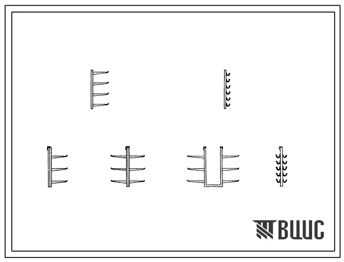Серия 4.407-67 Узлы и детали для прокладки  кабелей. Материалы для проектирования.