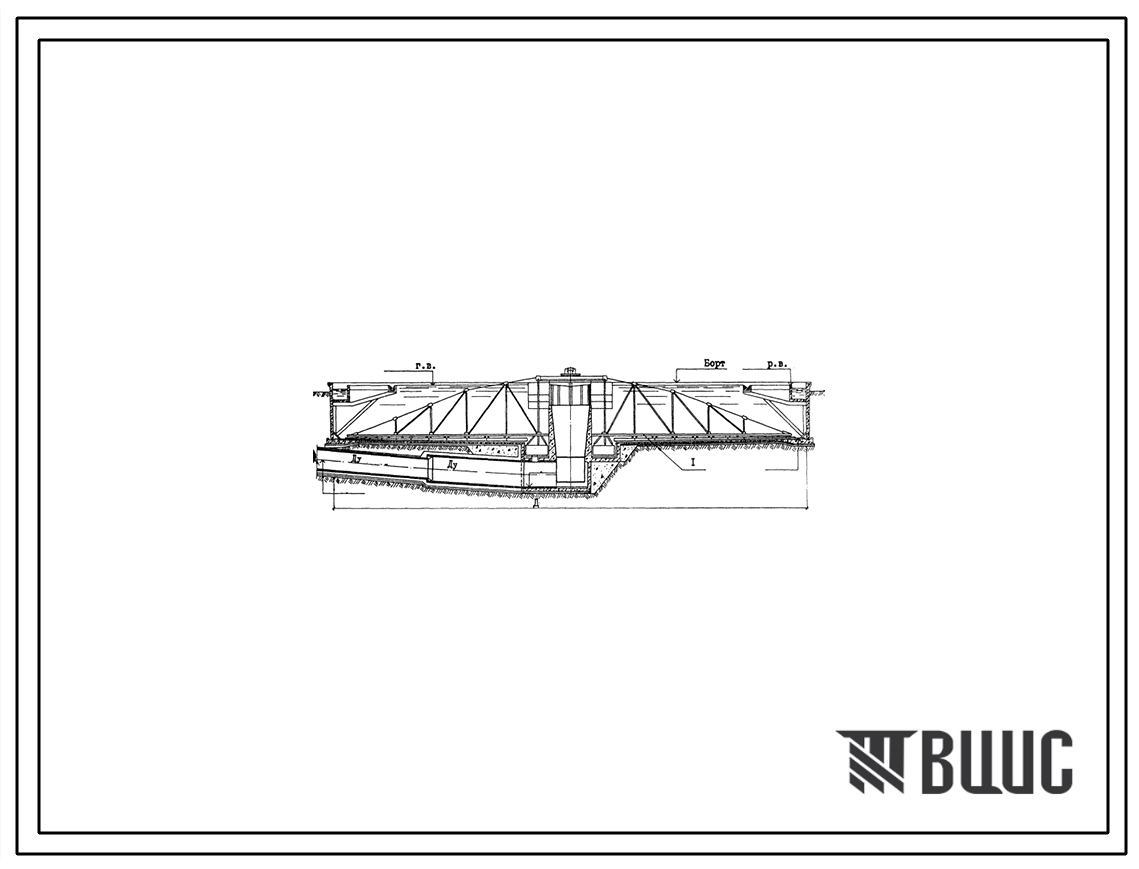 Типовой проект 902-2-381.84 Отстойники канализационные радиальные первичные из сборного железобетона диаметром 50м