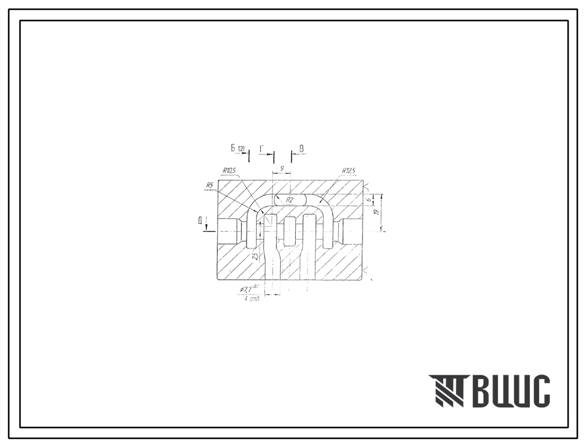 Шифр 1РЕ6-006-01 Корпус (отливка) 1РЕ6-006-01