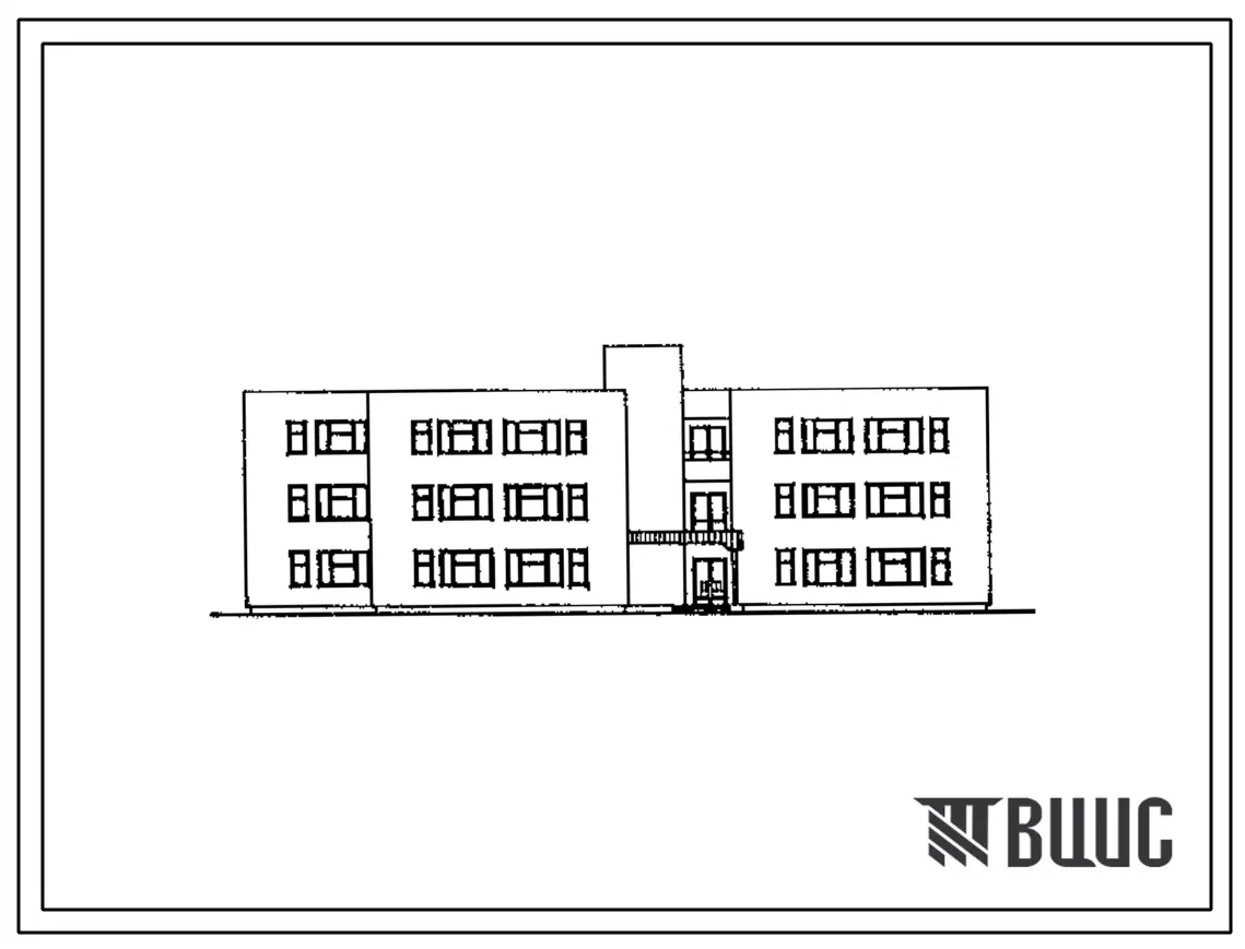 Типовой проект 282-1-217.13.87 Дом быта на 100 рабочих мест для строительства в Украинской ССР