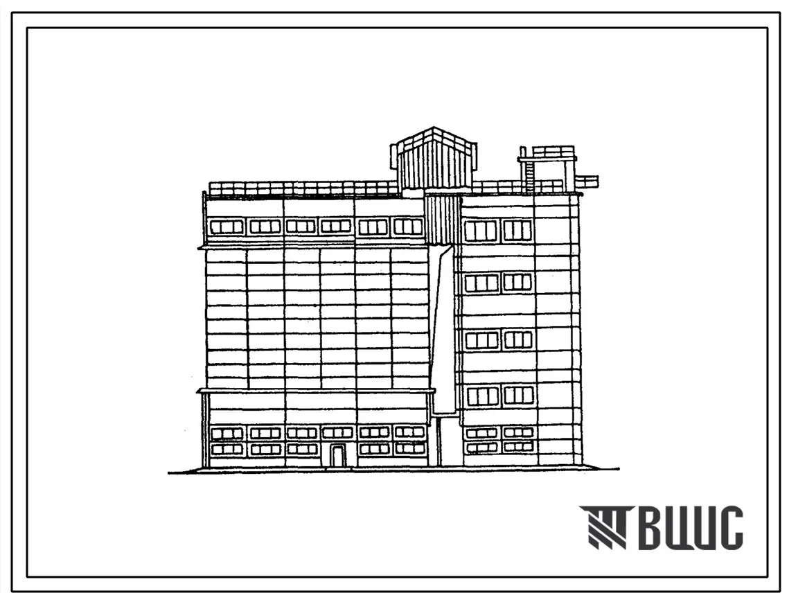 Типовой проект 812-1-117.89 Цех обработки семян производительностью 20 т/ч на 2 линии с семенохранилищем силосного типа вместимостью 2500 т, завода обработки и хранения семян зерновых культур мощностью 5000 т в сезон на 2 линии 