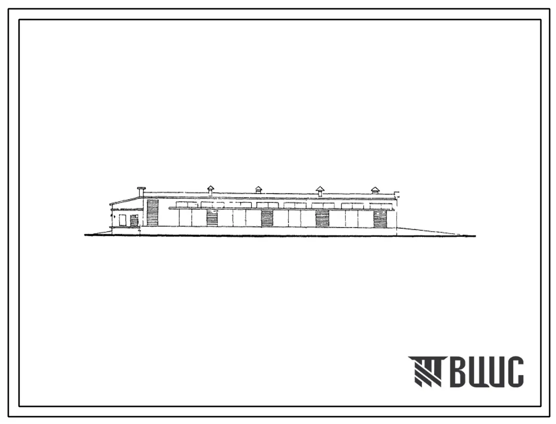 Типовой проект 705-1-34 Переоборудование склада минеральных удобрений на 2 тыс.т построенного по типовому проекту 7-05-511/64 для хранения в нем 1,4 тыс.т аммиачной селитры.