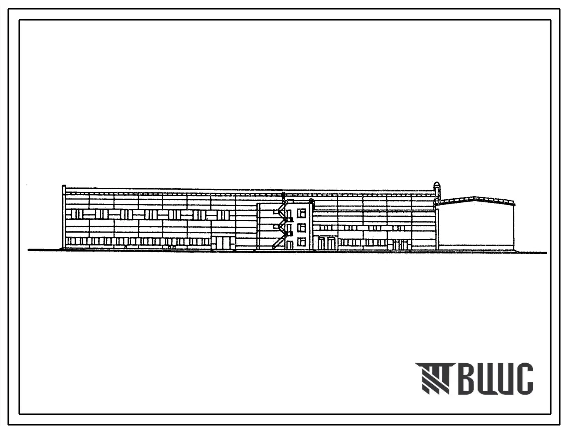 Типовой проект 411-2-192.88 Лесопильный цех мощностью по распилу 200-300 тыс.м.куб сырья в год.