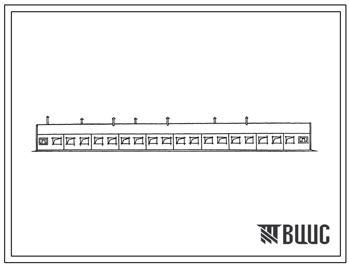 Типовой проект 801-4-120с.13.86 Телятник на 360 голов (для строительства в Казахской ССР)