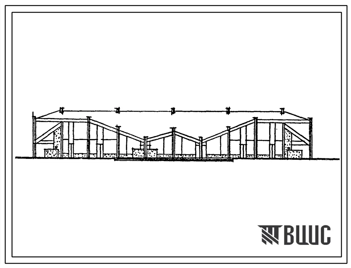 Типовой проект 244-05-86.87 Общелагерный центр пионерских лагерей и лагерей старшеклассников летнего функционирования на 240-360 мест (со стенами из кирпича)