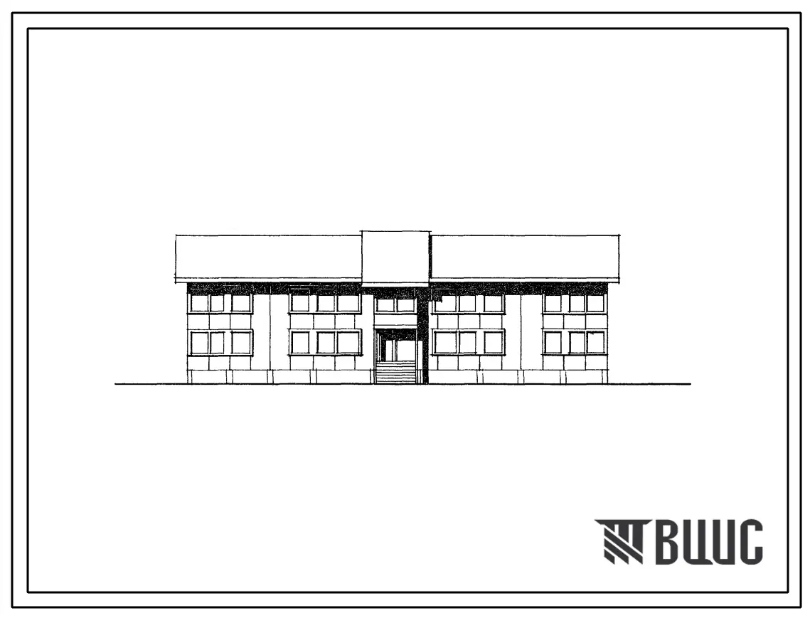 Типовой проект 111-139-19м.2 2-этажный 1-секционный 12-квартирный жилой дом с квартирами типа 1Б, 2Б, 3А с панелями стен «на модуль». Для строительства в 1А, 1Б и 1Г климатических подрайонах с вечномерзлыми грунтами.