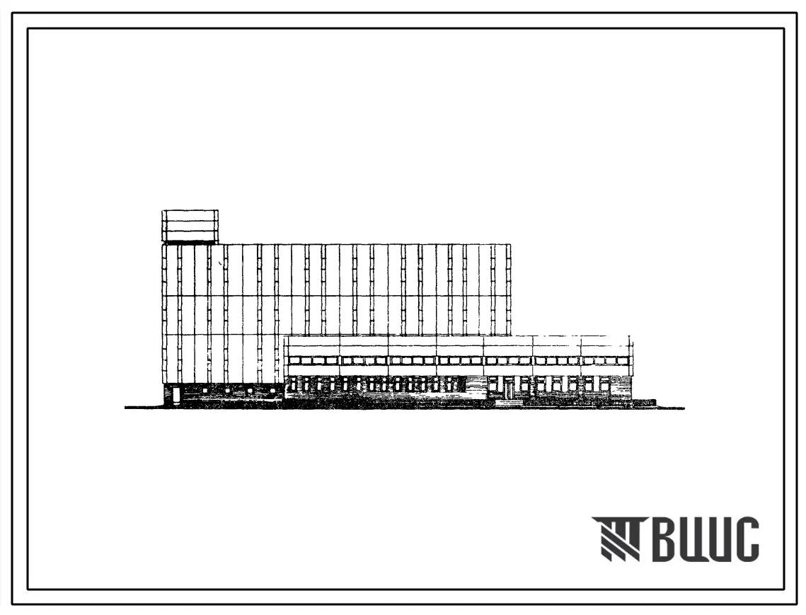 Типовой проект 602-67.83 Здание АТС на 10 тыс.номеров с административными службами (связевой вариант в конструкциях серии ИИ-04).