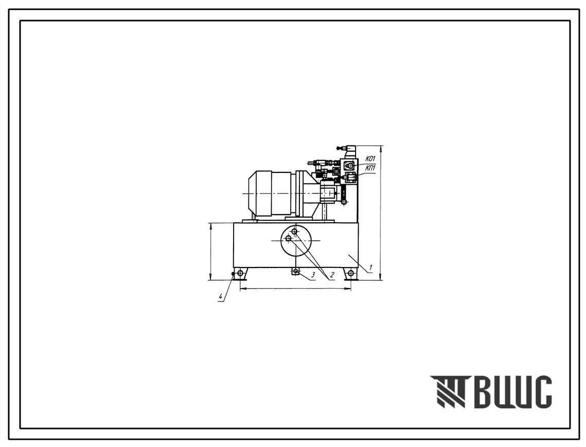 Шифр С160-79933 Насосная установка С160-79933