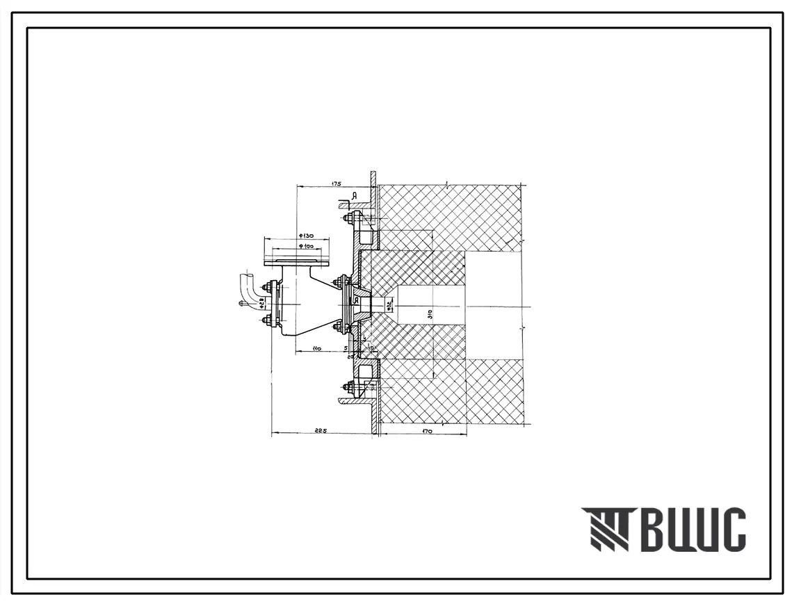 Проект Н3191 Установка горелки газовой низкого давления ГНП-2 для природного газа