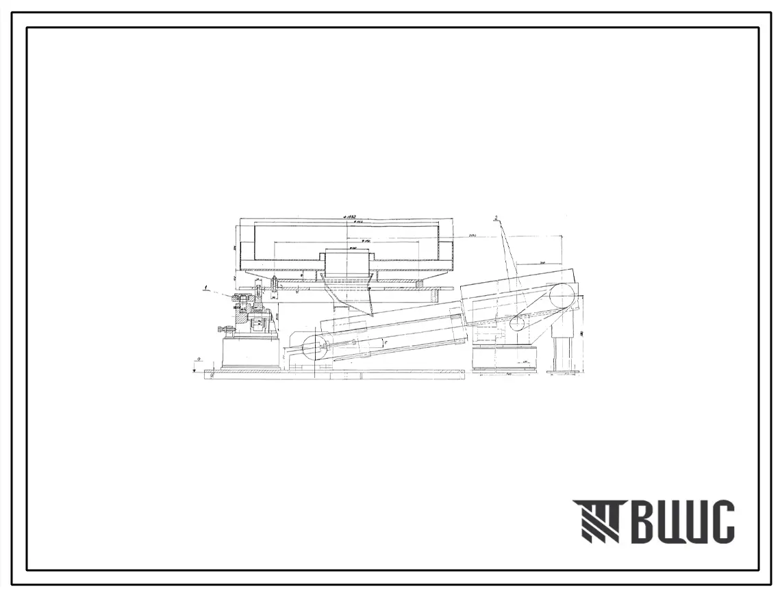 Проект 58417 Механизмы печи с тарельчатым подом