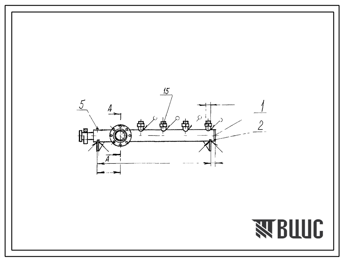 Шифр ПВГ900.С800.900.00 Коллектор  ПВГ900.С800.900.00