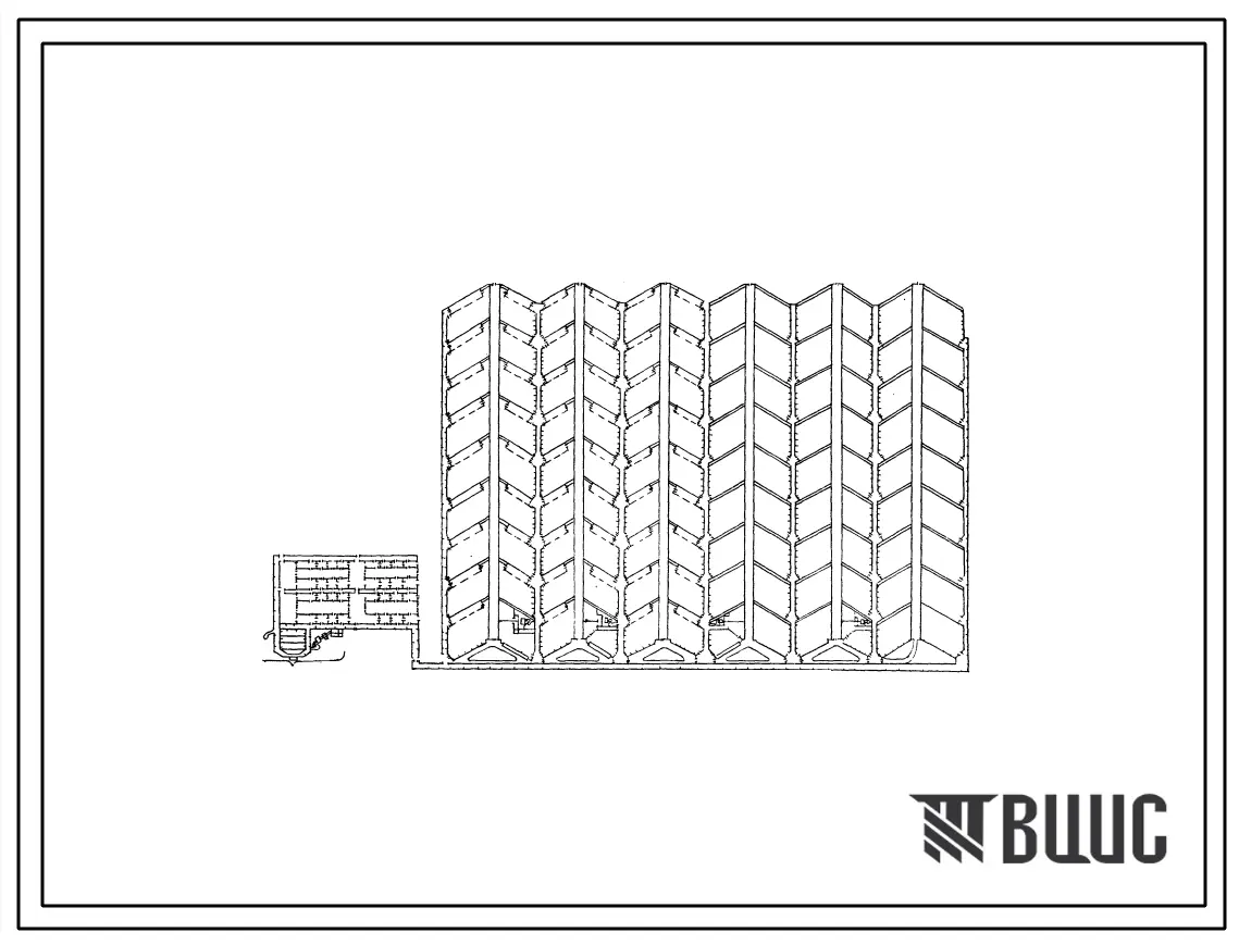 Типовой проект 801-407 Технологические ограждения скотопрогонов, загонов и выгульных площадок для площадок по откорму молодняка крупного рогатого скота на 10 и 20 тыс. скотомест.