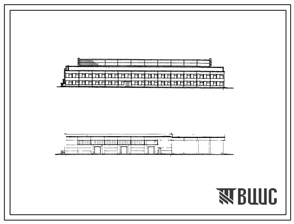 Типовой проект 409-15-16/69 Объединенное предприятие специализированных организаций с годовой программой 2,0 млн.руб.