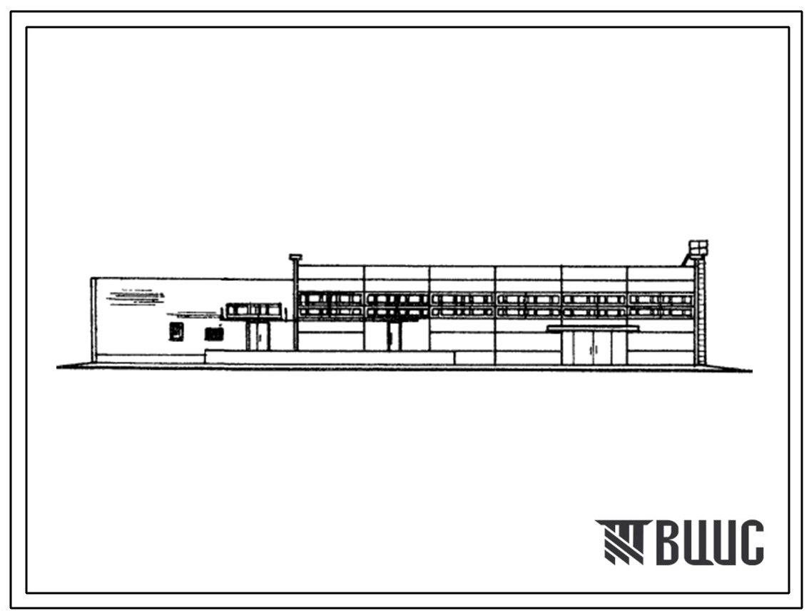 Типовой проект 405-4-64 Цех наполнения и хранения баллонов пропускной способностью 300 м3/час кислорода.