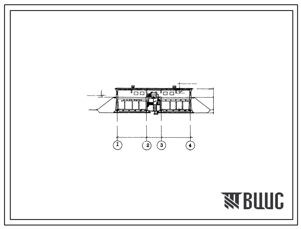 Типовой проект 902-2-214 Высоконагружаемые биофильтры, располагаемые в зданиях, двухсекционные с размерами секций 12 на12 м и высотой загрузки 3 и 4 м