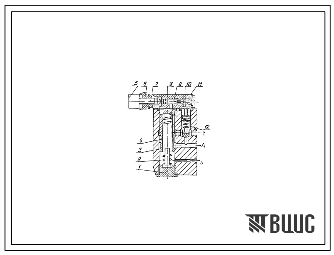 Шифр РВ-160-000 Гидроклапан выдержки времени  РВ-160