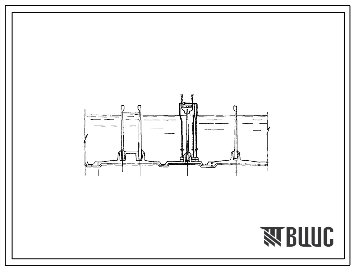 Типовой проект 902-2-195 Аэротенки двухкоридорные. Ширина коридора В=4,5 м. Тип А-2-4,5-3,2(4,4)